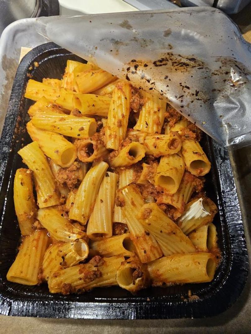 Rigatoni with Meat Sauce