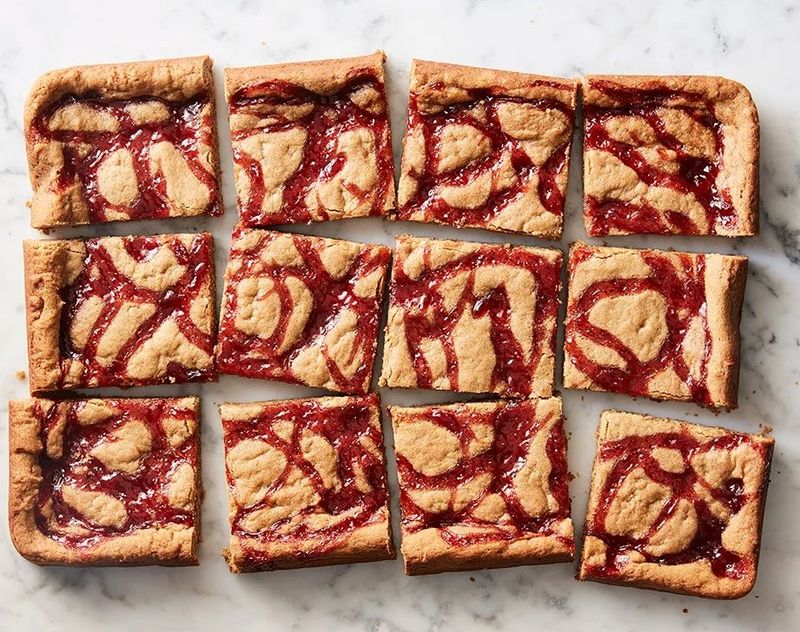 PB&J Blondies