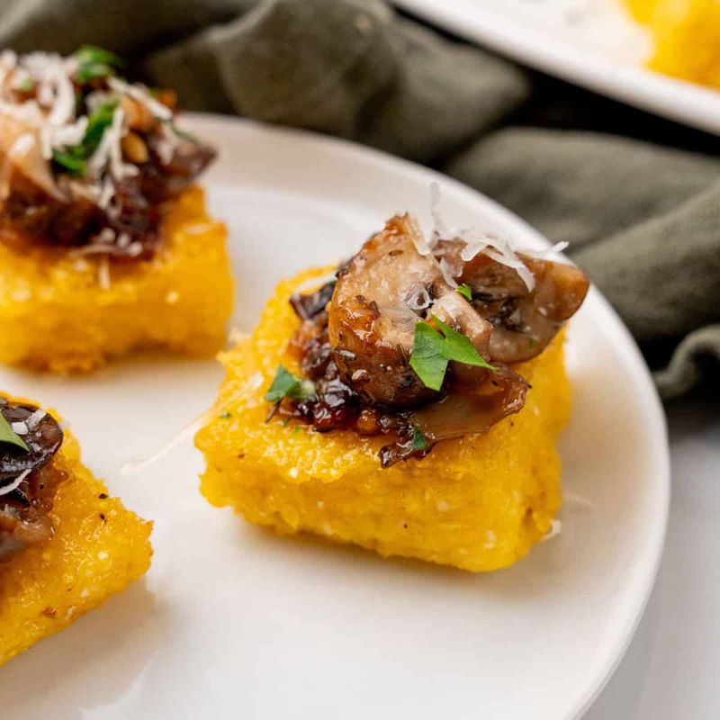 Crispy Polenta Bites