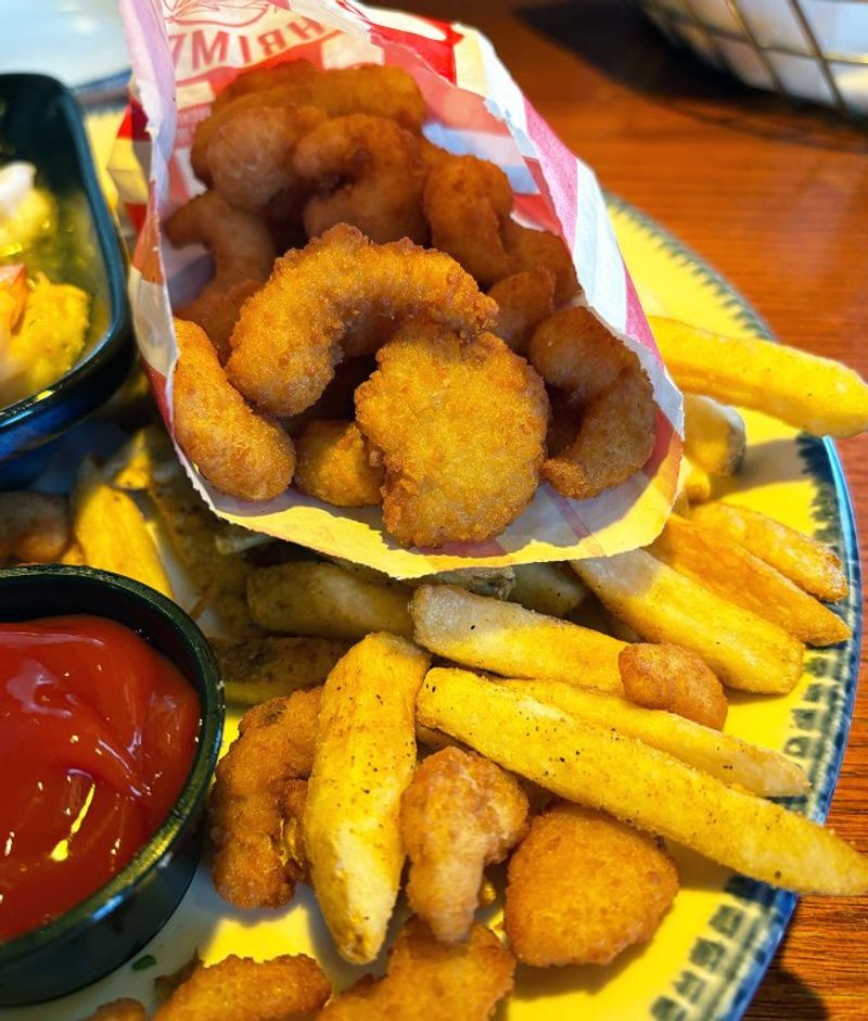 Crunchy Popcorn Shrimp