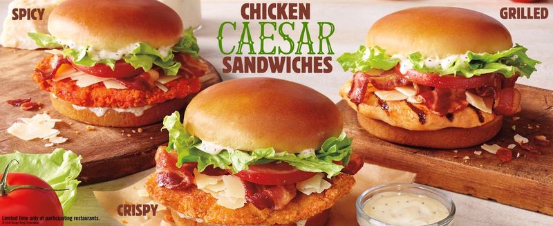 Grilled Chicken Caesar Sandwich