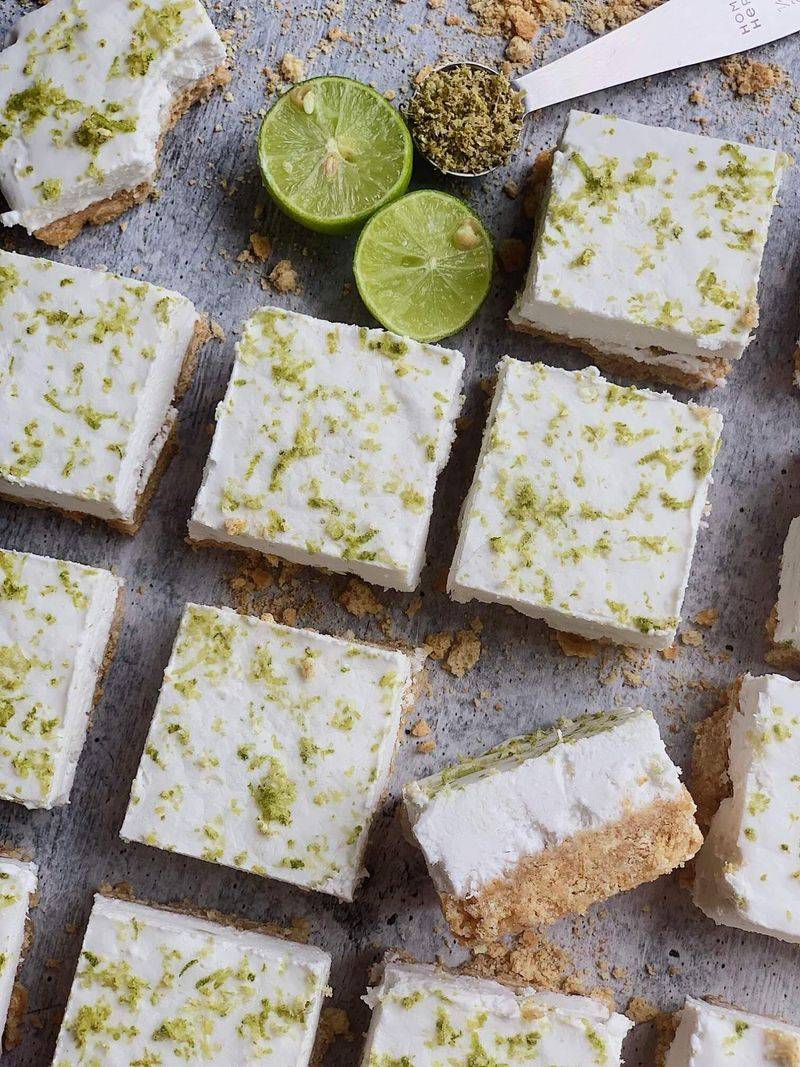 No-Bake Key Lime Bars