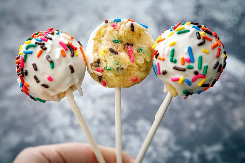 Sprinkle Cake Pops