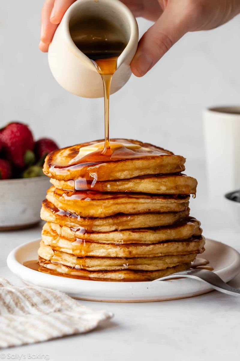 Pancakes with Maple Syrup
