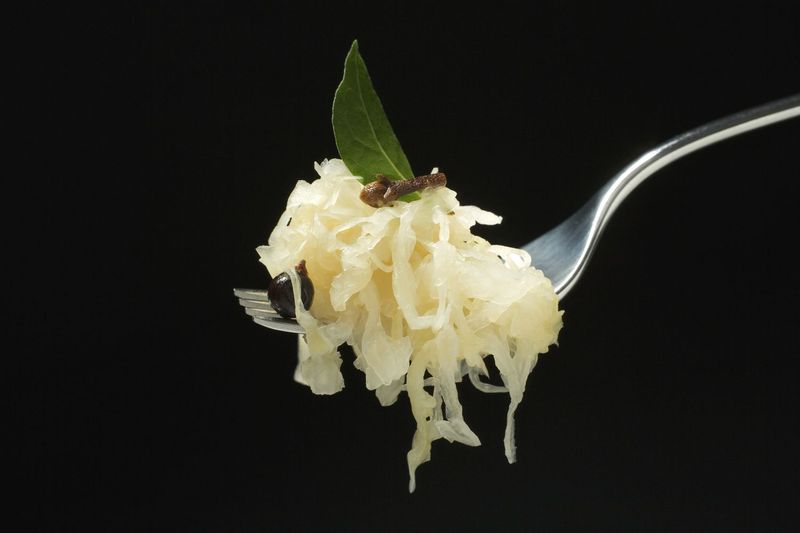 Sauerkraut style fermented cabbage