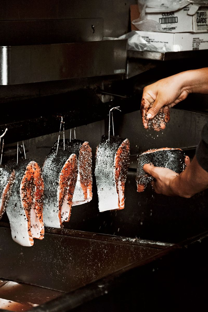 Smoked Fish at Calumet Fisheries