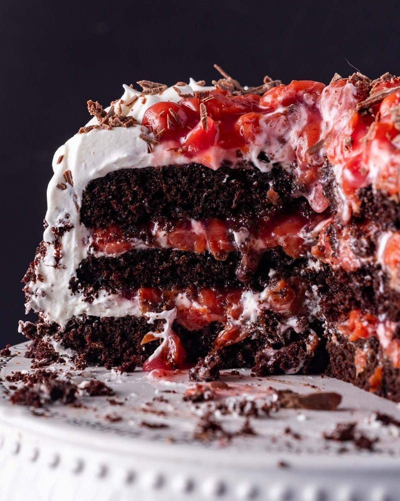 Black Forest-Inspired Cake
