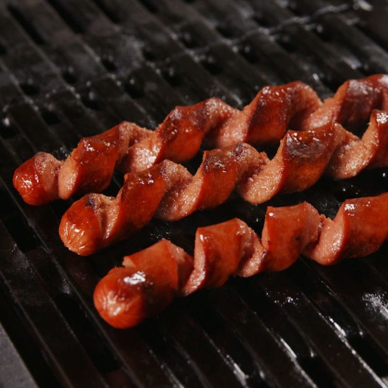 Spiral-Cut Street Dogs