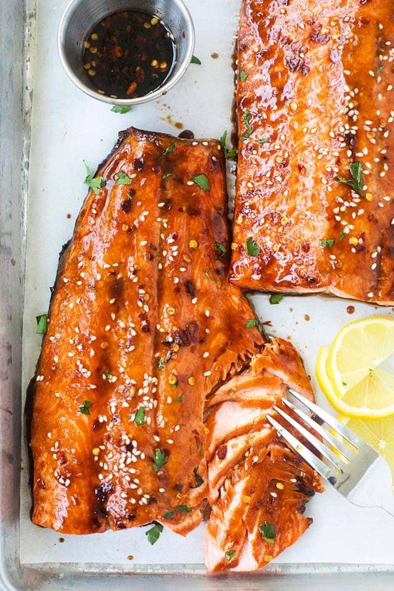 Soy Brown Butter Salmon