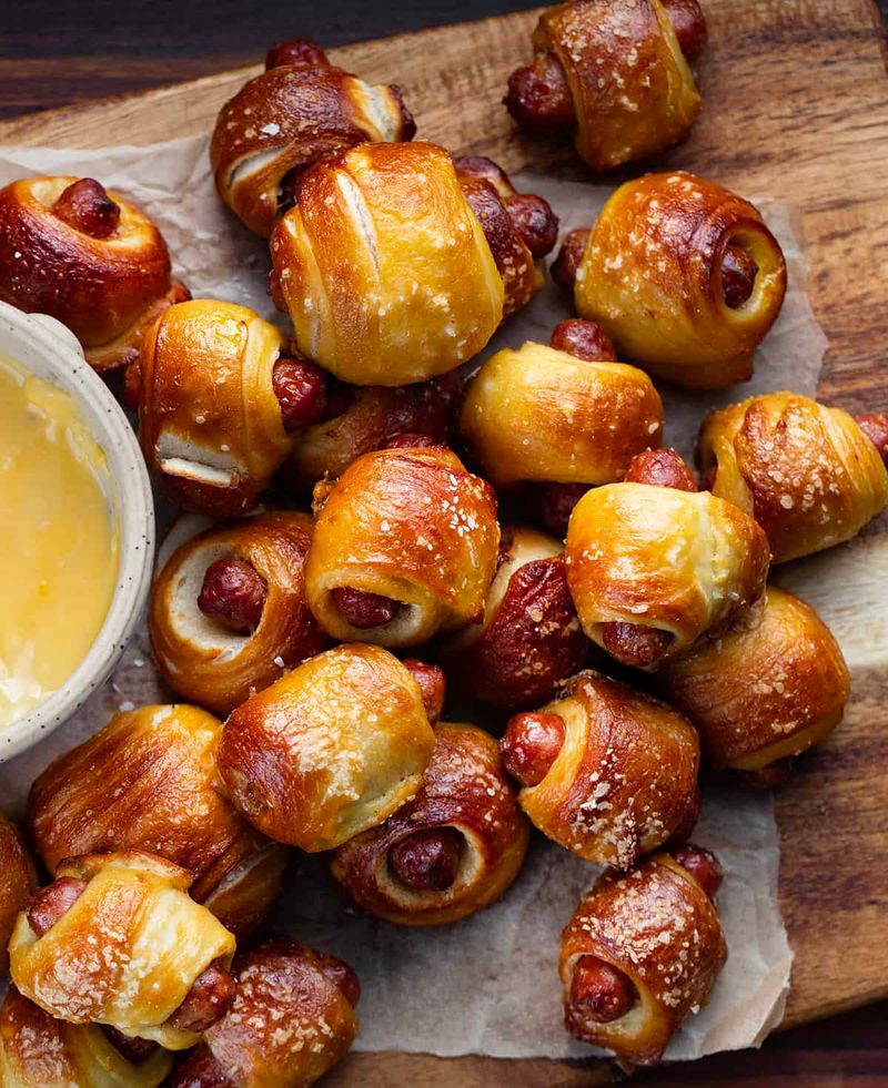 Pretzel-Wrapped Little Smokies