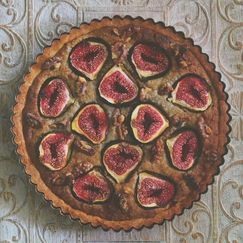 Fig and Walnut Tart