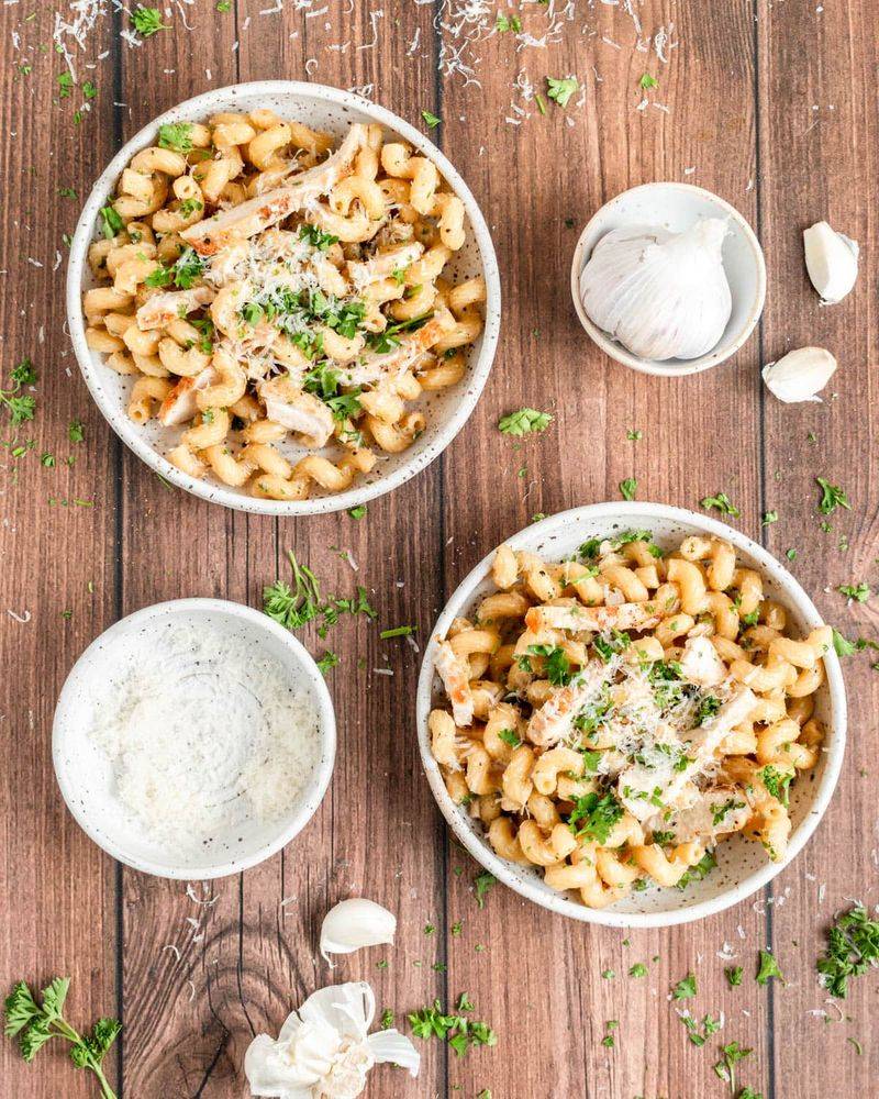 Creamy Garlic Parmesan Pasta