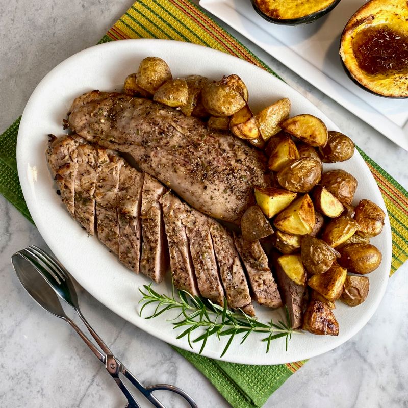 Herb-Marinated Pork Tenderloin
