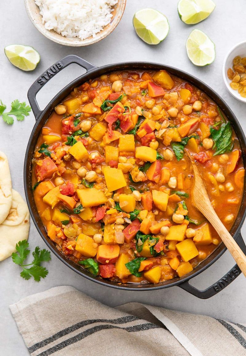 Harvest Pumpkin and Chickpea Stew