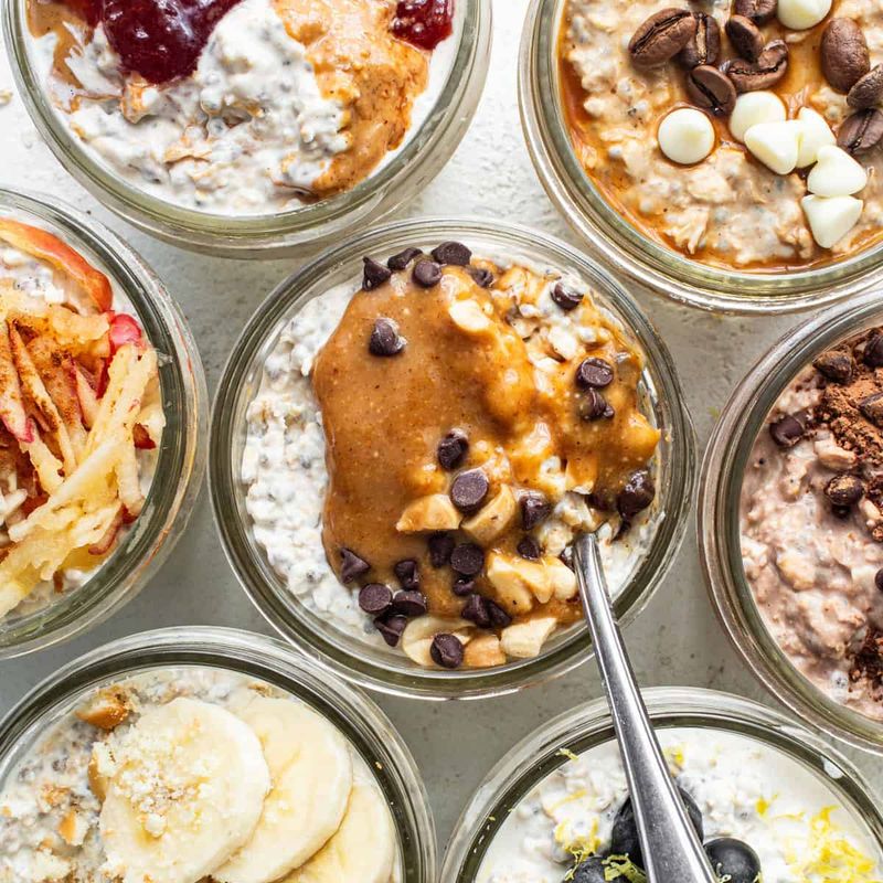 Overnight Oats (Base + Toppings)