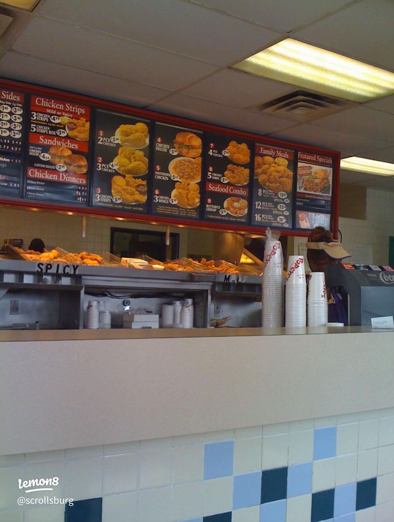Popeyes (tiny mall counters)