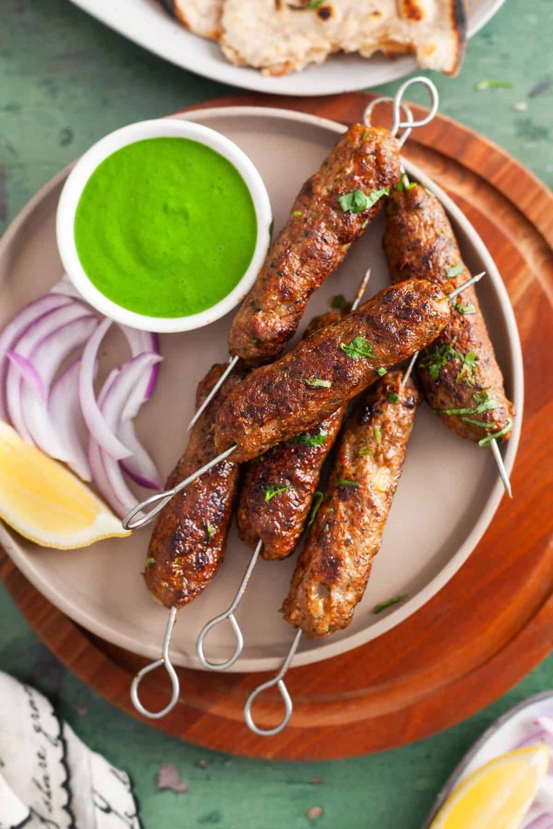 Lamb Seekh Kebab