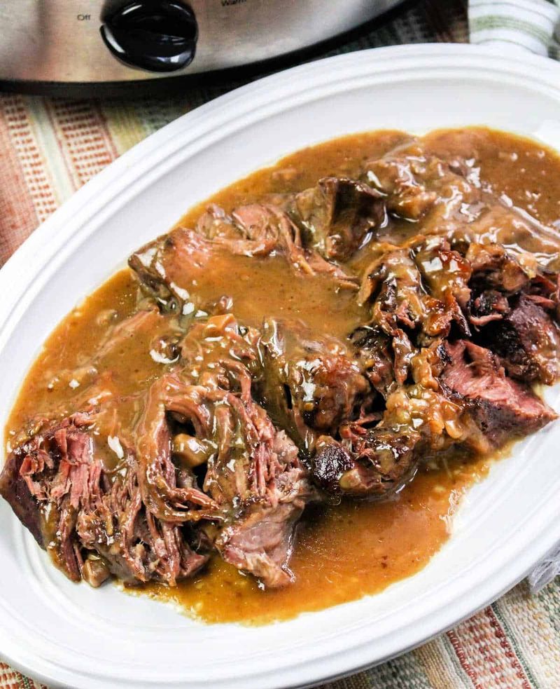 Beef and Onion Pot Roast (Mini Roast Style)
