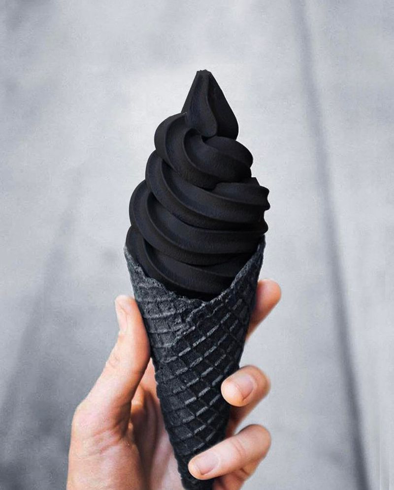 Charcoal Ice Cream