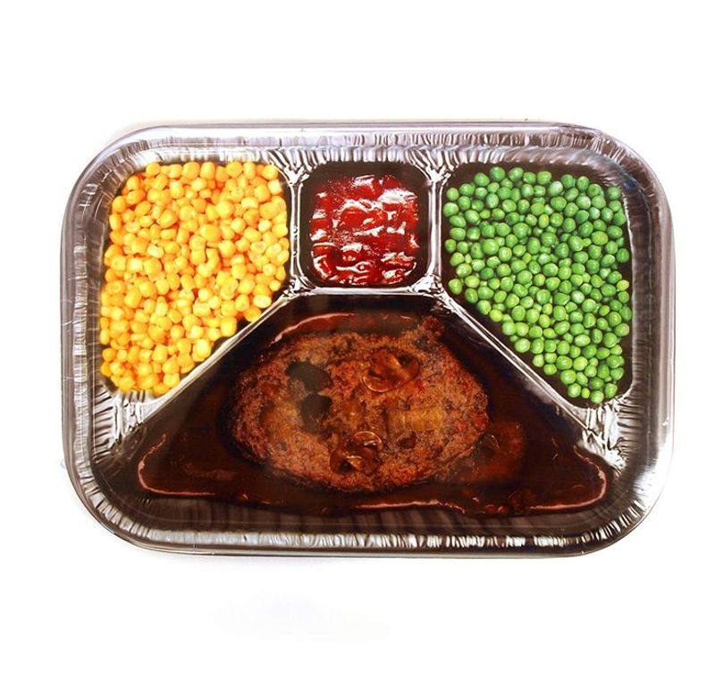 TV dinner meal trays