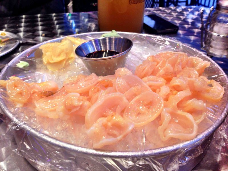 Geoduck Sashimi - Washington