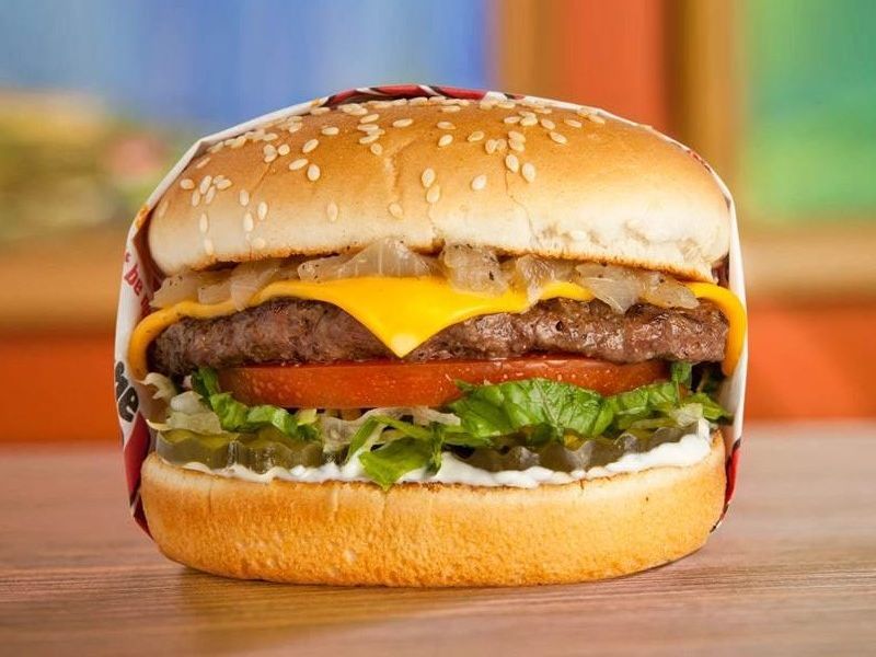 Charburger with Cheese