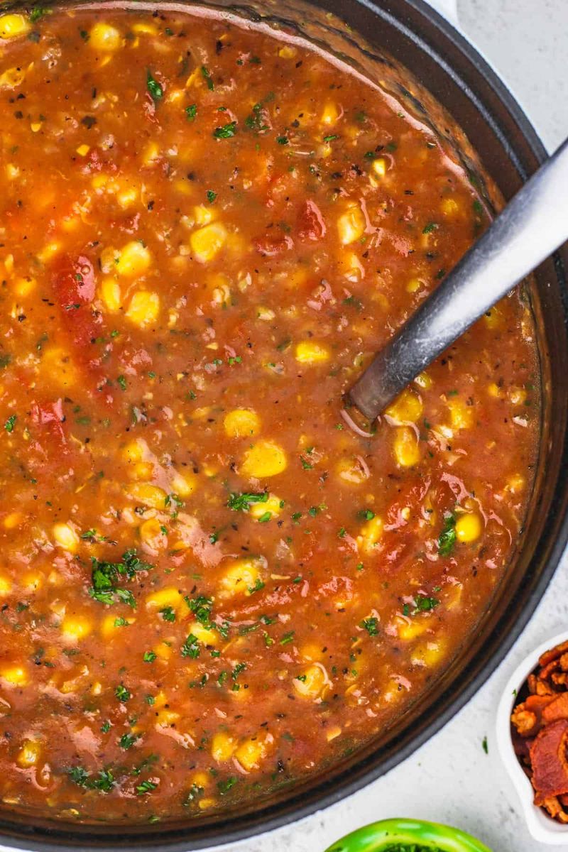 Tomato Corn Soup