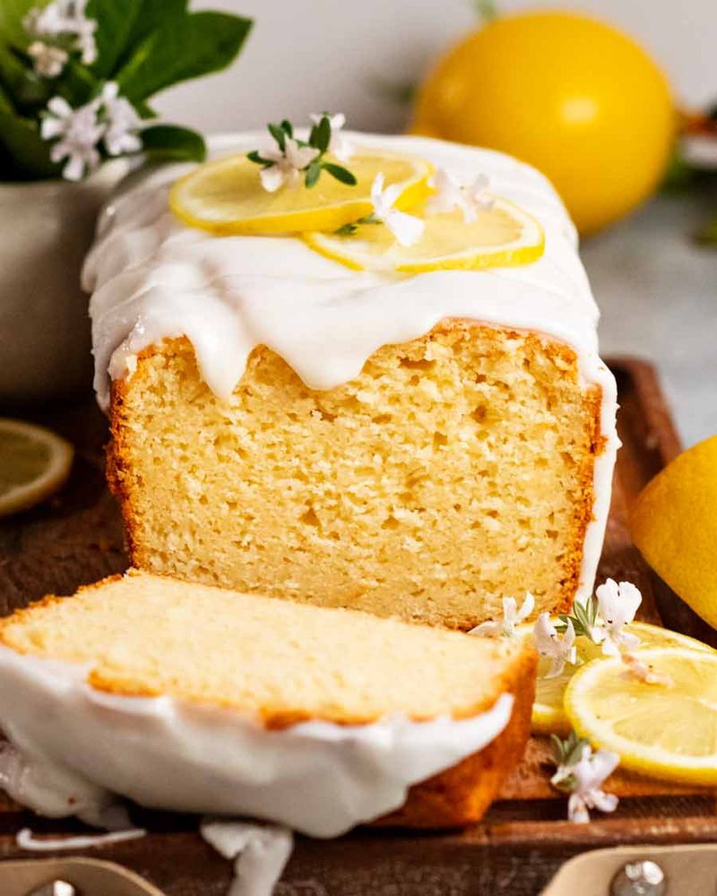 Glazed Lemon Poppy Seed Loaf