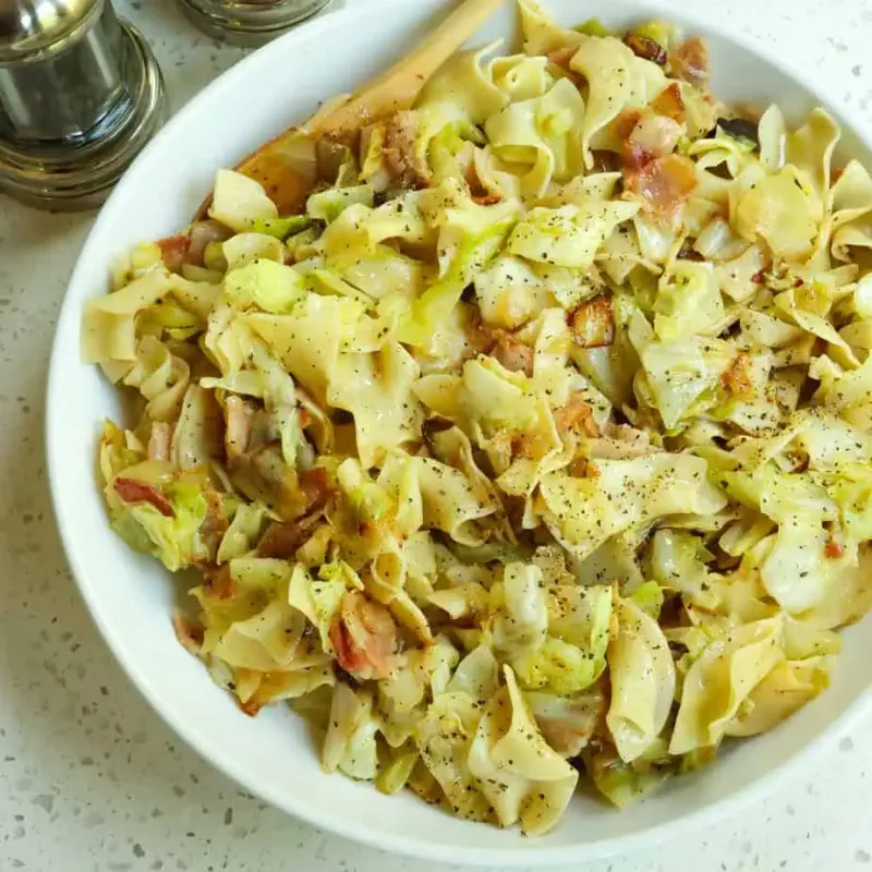 Kielbasa with Halupki/Halusky Sides