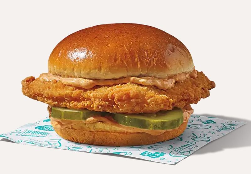 Classic Flounder Fish Sandwich