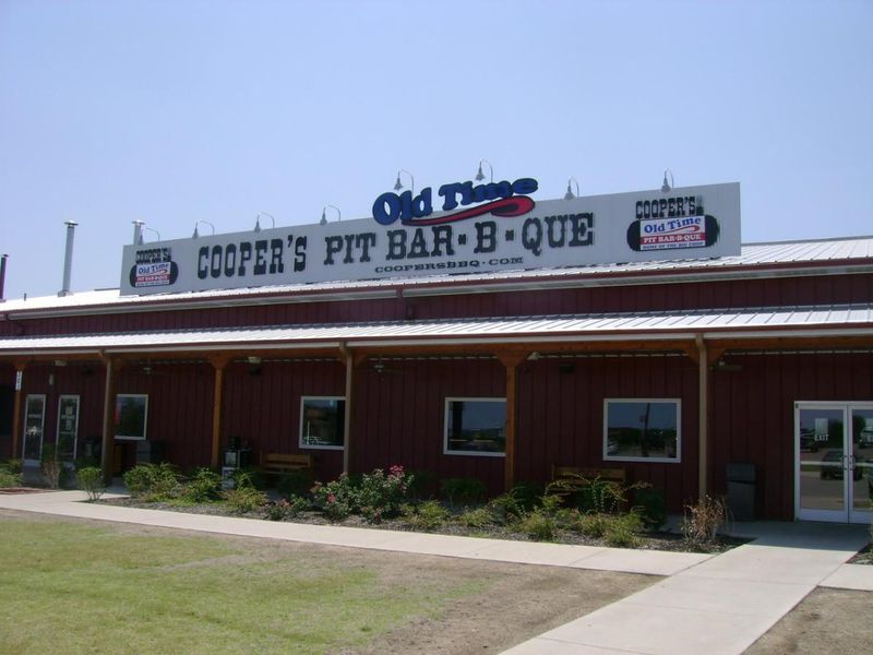 Cooper’s Old Time Pit Bar-B-Que - Llano, Texas