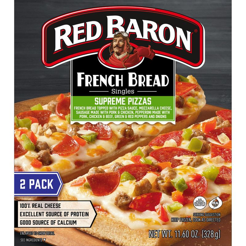 Red Baron French Bread Pizza, Supreme