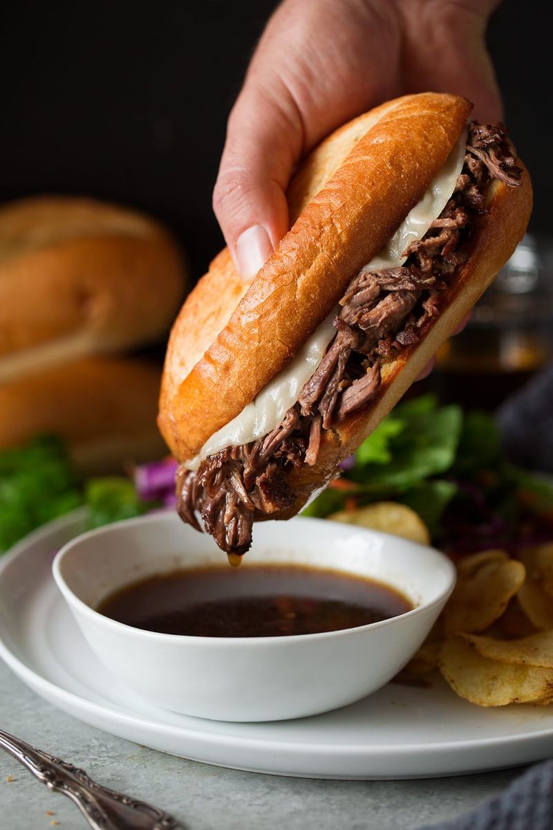 Roast Beef With Gravy Dip
