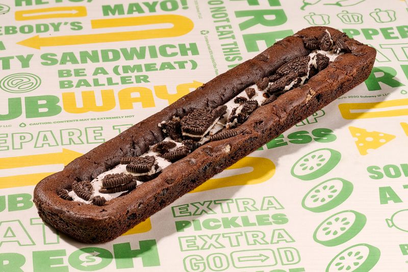 Subway Footlong Cookie
