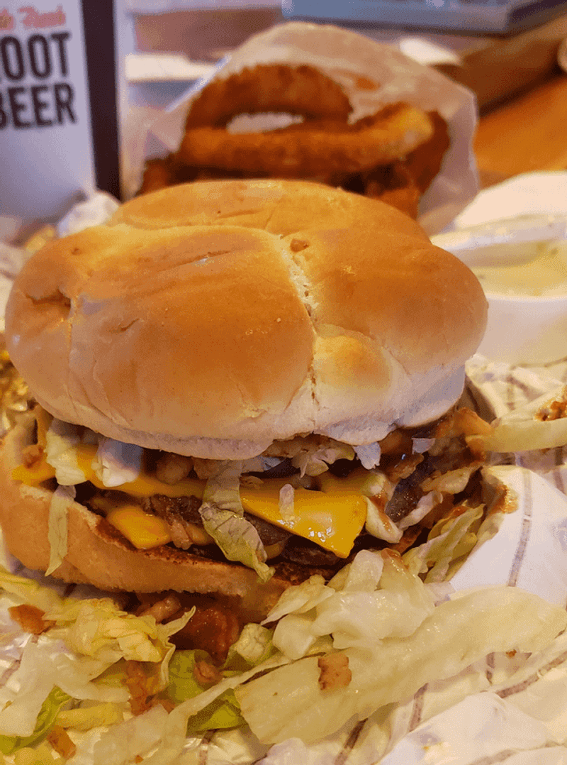 15) A&W — Papa Burger (Double)