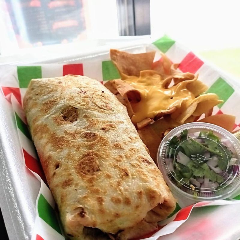 South Dakota: Buffalo Burrito at Sabor a Mexico