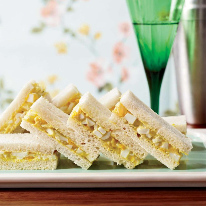 Egg Salad Tea Sandwiches