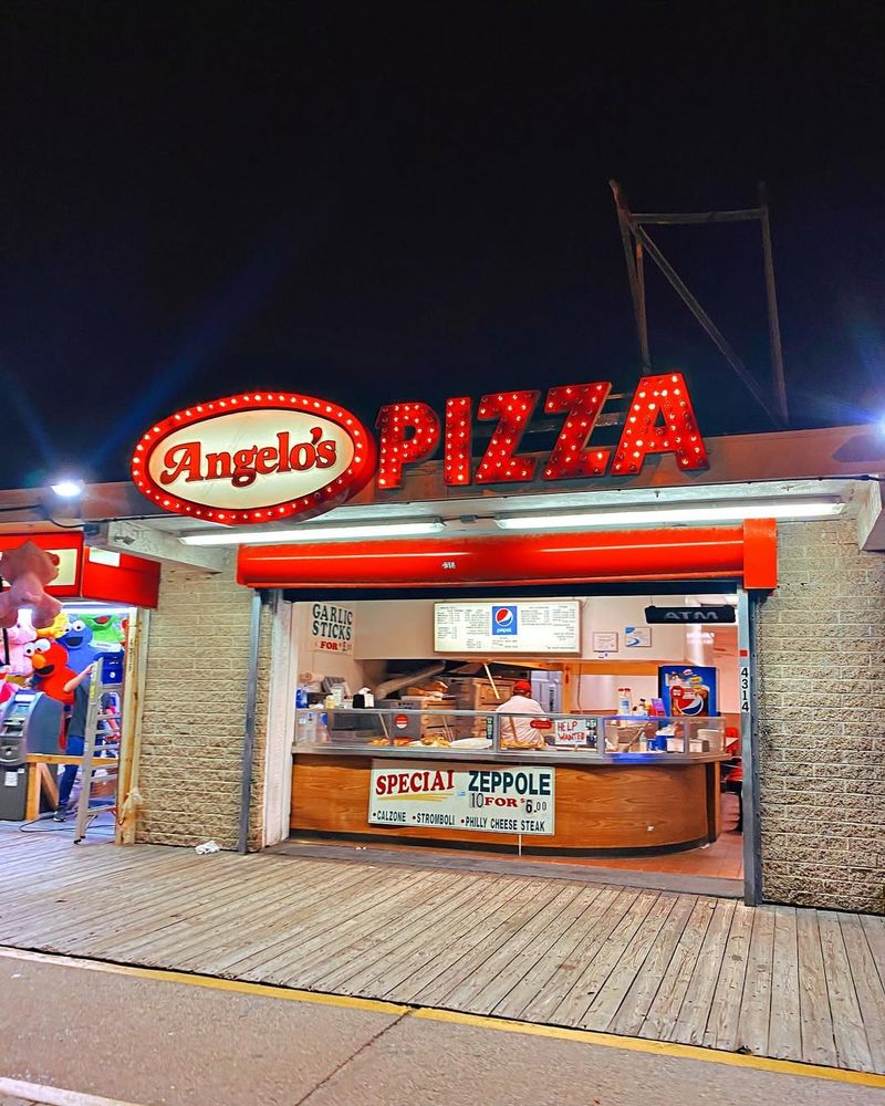Angelo's Pizza - Atlantic City Boardwalk