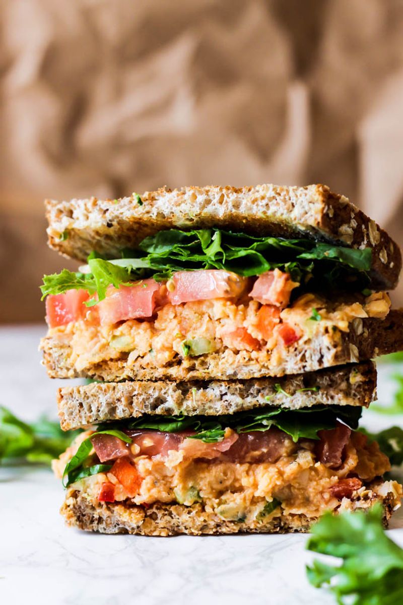 Chickpea Salad Sandwiches