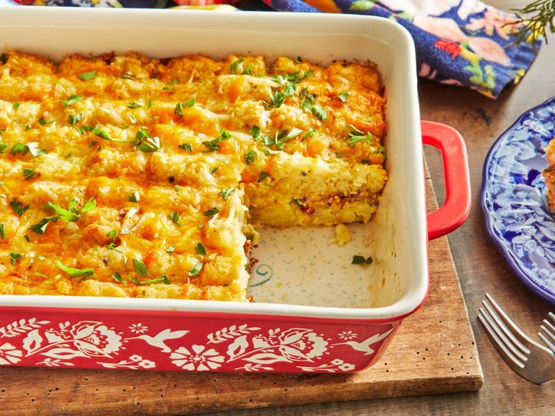 Egg Bake Hotdish (Minnesota)