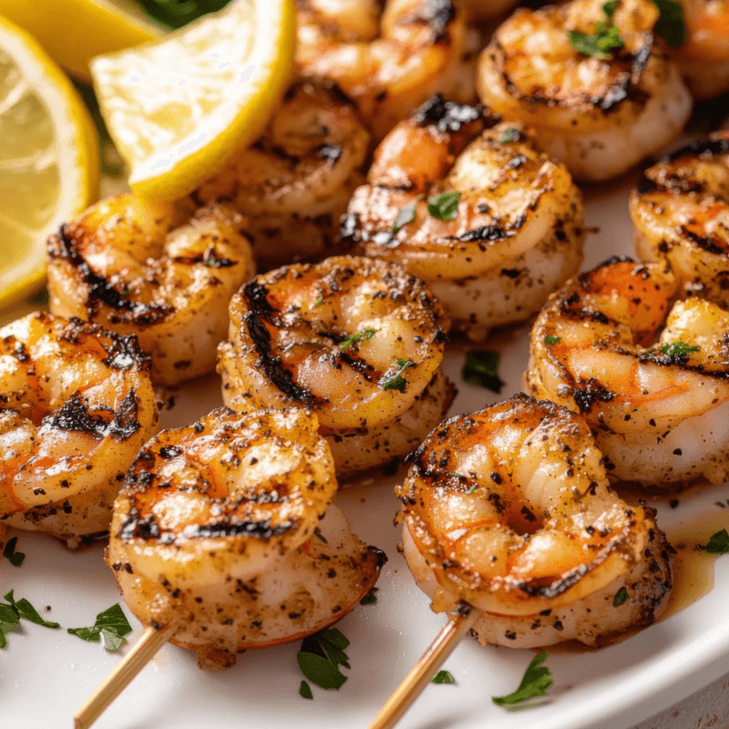 Cajun Shrimp Skewers