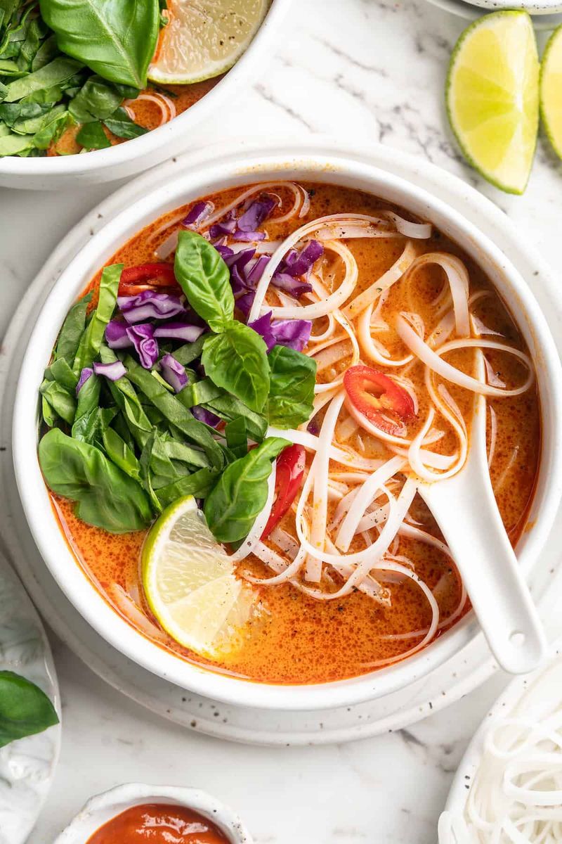 Red Curry Coconut Soup