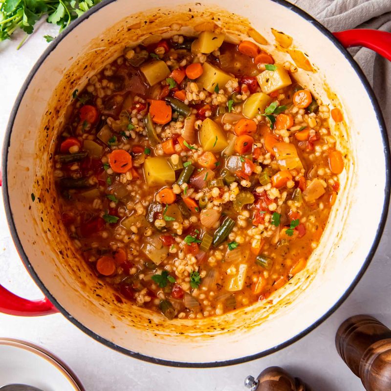Vegetable Barley Soup