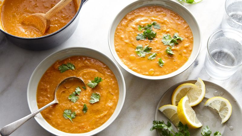 Tomato and Red Lentil Soup