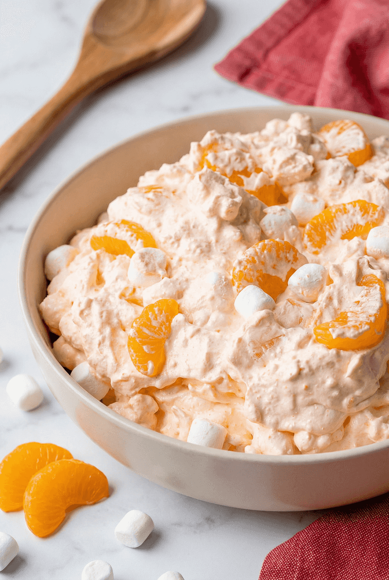 Orange Creamsicle Jell-O Salad (Modernized)