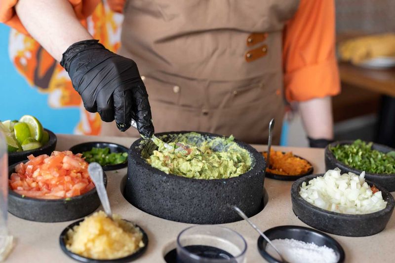 Asking Staff to Make Guacamole Tableside