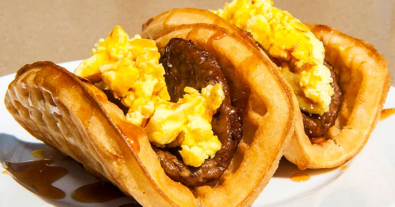 Taco Bell Waffle Taco