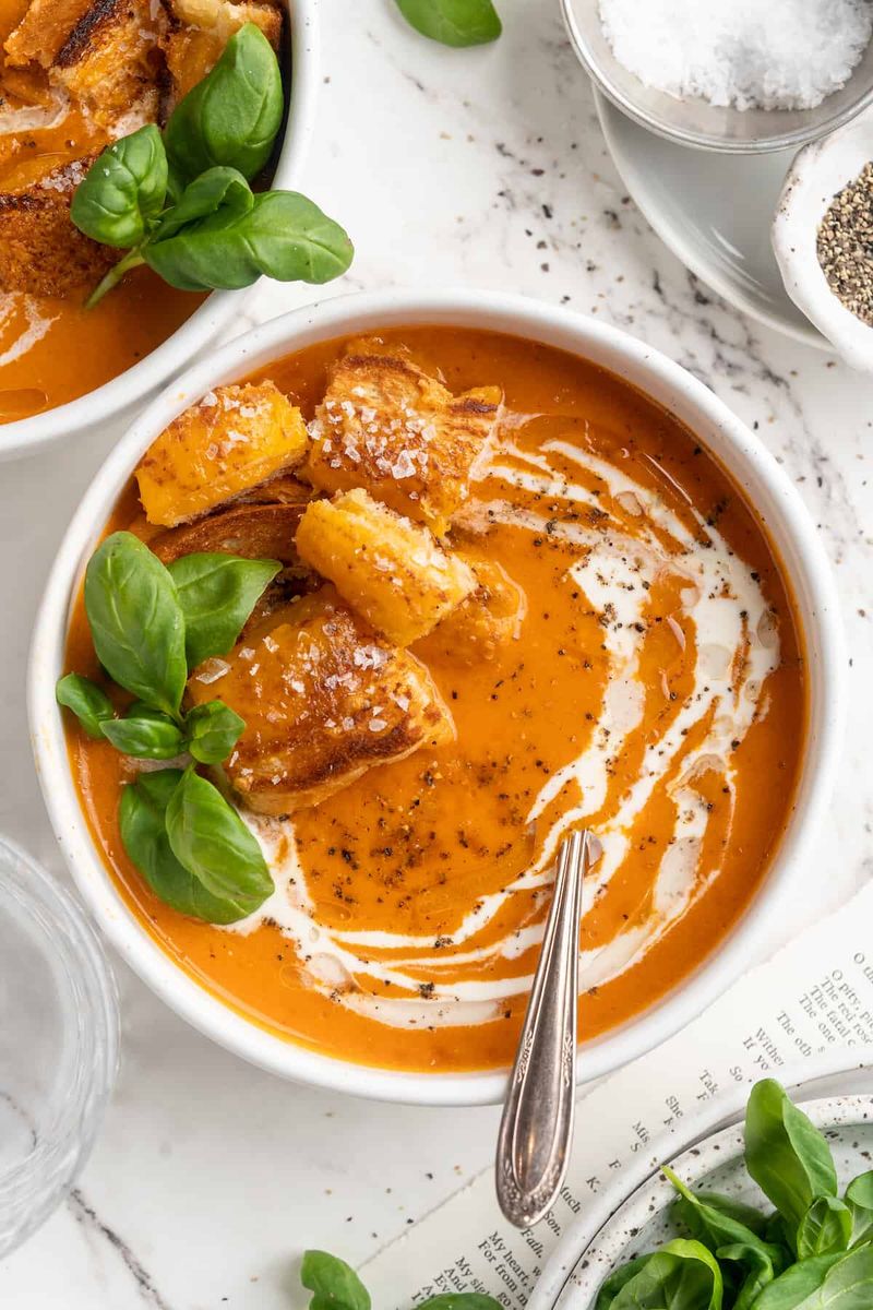 Creamy Tomato Basil Soup