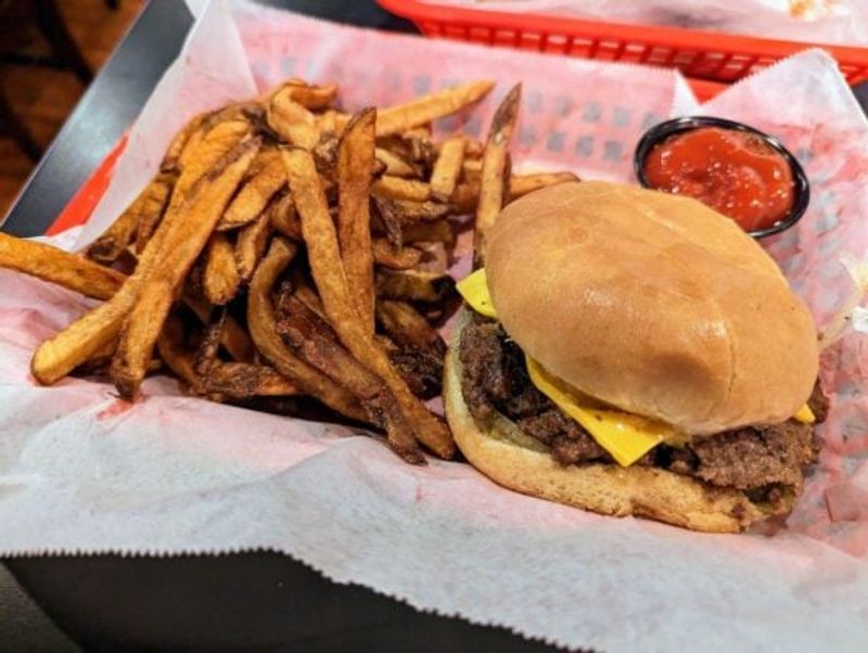 Tennessee - Dyer’s Burgers Grease Smashed Double with Seasoned Fries