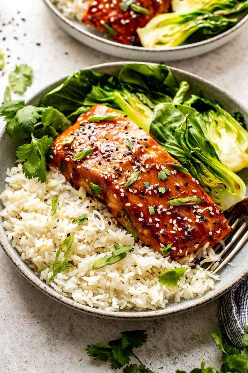 Miso Glazed Salmon